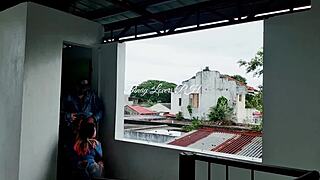 Pinay student bends over cemetery fucked by teacher creampie squirt