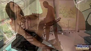 Grandpa's Monster Cock Ravages Teen Pussy with Deep Blowjob Facial Finish