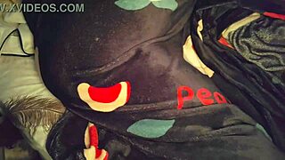 Stepdad sneaks into stepdaughter's room, jerks off watching her sleep then creampies her awake