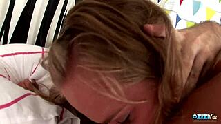 Adorable Blonde Bedroom Anal: Big Cock Stretches Tight Asshole Hardcore