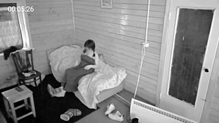 hidden cam catches fat bbw housewife squirting on dildo spreading shaved pussy