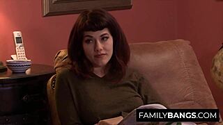 Frustrated MILF Dives into Forbidden Lesbian Play with Ingrid and Elexis!