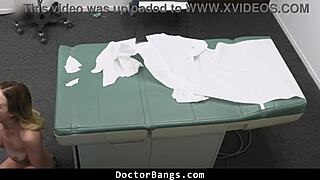 Dr london and nurse jessica ryan pop shy teen kyler's cherry in wild hospital threesome