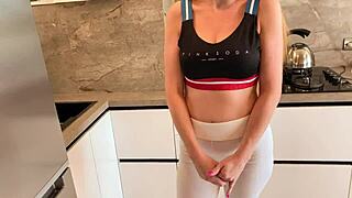 Stepmother fucks stepson hard to hide cheating from husband russian