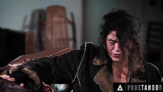 Pure Taboo: Homeless Victoria Voxxx Tricks Married Milf Bride into Sloppy Deepthroat Suck