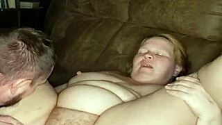 Hear this milf scream louder as i pound her tight pink thong pussy