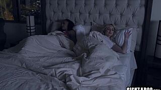 Zerella Fucks Petite Blonde Britt While Licking Hot Pussy