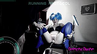 bound babe screams on fuck machine in bdsm bondage 😈 i'll do anything rough and crazy!! 💦🔗