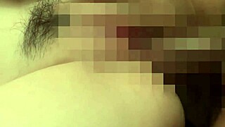 whoa this cute japanese milf's huge natural tits look amazing in the bath tub!!