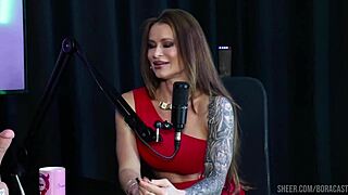 Explosive Tati Weg Bora Cast With Bruna Carlos In Sheer Red!