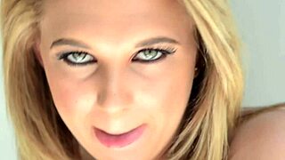 Eager Blonde Brooke Wylde Milks Rob Piper's Muscular Big Dong Close Up