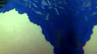 Blonde Girlfriend's Shy Bent Over POV Tease