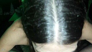 my perfect petite brunette girlfriend's blowjob melts my heart