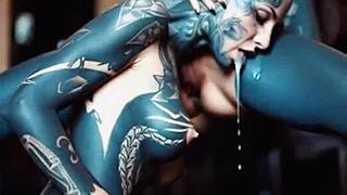 Skin Tattoo Girl Gets Deep Massage From Dr Touching Every Inked Spot Sensually