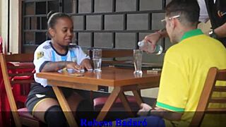 hey brazil lost the game but i won this argentinian girl's tight ass as prize, full vid on red??