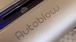 teasing cock extraction demo with vacuglide autoblow machine