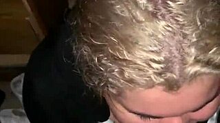 This chick casually gulps down a massive black monster cock without hesitation