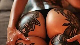 Skin Tattoo Girl Gets Deep Massage From Dr Touching Every Inked Spot Sensually