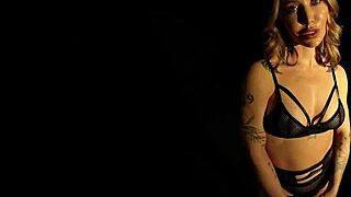 perfect stocking blonde rides cowgirl bangs doggystyle in total darkness asmr vr immersion