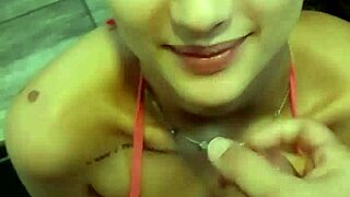 Curvy blonde sadira sneaks quickies in erotikaxxx bathroom trailer hiding her wet teasing secrets