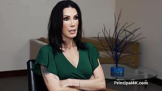 i can't resist sliding on that fit head teacher's hard cock at work