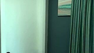 Hey busty redhead stepsis, caught spying? Now fuck me like you spied!