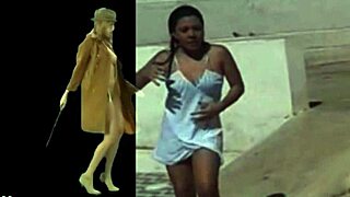 Hot Brazilian Lesbian Rips Clothes Off Friend in Wild Striptease Fuck