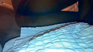 Bouncing huge ebony teen ass on monster black cock in lingerie!