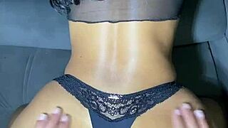 Teasing My Young Girlfriend's Tight Ass Got Too Hot