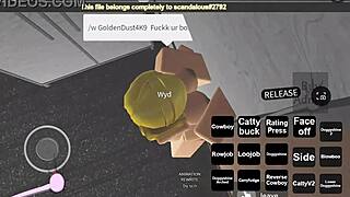 Roblox condo romp: friend pounds another in wild sex session