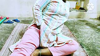 Desi Indian Wife Takes Neighbor Boys Deep in Hardcore Doggystyle