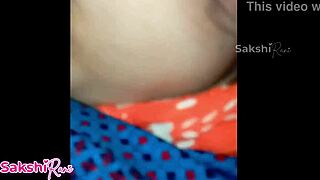 I caught my desi stepmom peeing her big pussy and fucked it hard