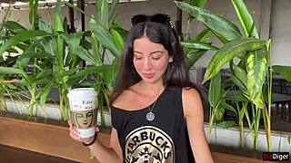 imagine slurping coffee at starbucks with fresh cum dripping down your face after a sloppy public toilet blowjob.