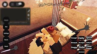 bbc blacks out this white roblox bitch's horny pussy 😈 monster cock pounding