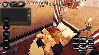 bbc blacks out this white roblox bitch's horny pussy 😈 monster cock pounding