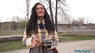 why wouldn't this big ass big tits latina ride my cock outdoors with her lingerie on for the camera?