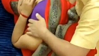 Indian young horny wife bends over big ass for home delivery boy's deepthroat doggystyle creampie