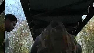 Public Sex Chronicles Pt2: Milf Moans on Monster Black Cock Till Outdoor Creampie