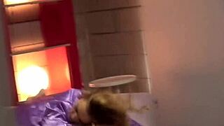 stepmom's big tits need fucking bad 😈 spying on her leads to taboo pov pounding 💦