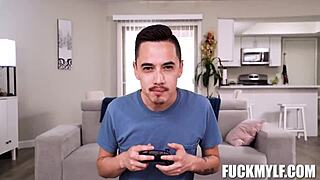 big booty stepmom rewards juan's college success with wild taboo pounding?