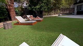 i love sunbathing naked then sucking cock as slutty british stepsis lily phillips