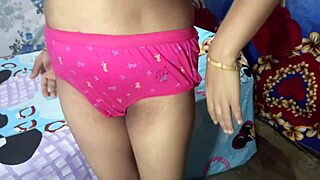 Desi Indian big tits schoolgirl moans loud bent over doggy fucked hard by ex boyfriend close up