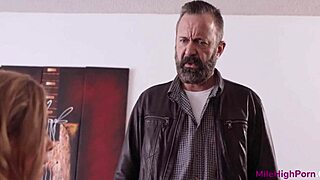 Britney Amber as horny stepmom sneaks into hospital room riding doctor's cock doggystyle then missionary