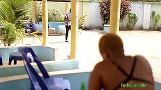 ever get horny watching him piss all over that cute ebony body? 😈