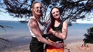 Arianna And Angelina Milfs Take Massive Cock Anal