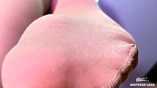 imagine goddess nylon soles teasing above as you worship pov