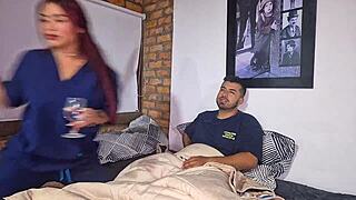 Big-butted nurse what does your monster cock need riding doggy deepthroat?