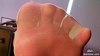 imagine goddess nylon soles teasing above as you worship pov