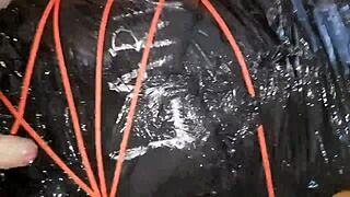 larve sophie momifiee chained bent over for doggystyle facial cumshot