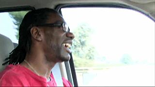 your stepmom misty vonage bends over for big black cock pounding outdoors